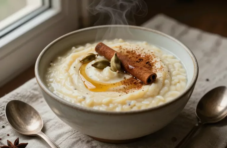 Vanilla Chai Rice Pudding Cozy Comfort in a Bowl