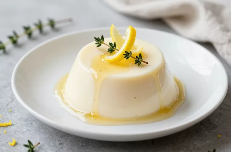 Lemon Thyme Panna Cotta That Stuns with Zero Stress
