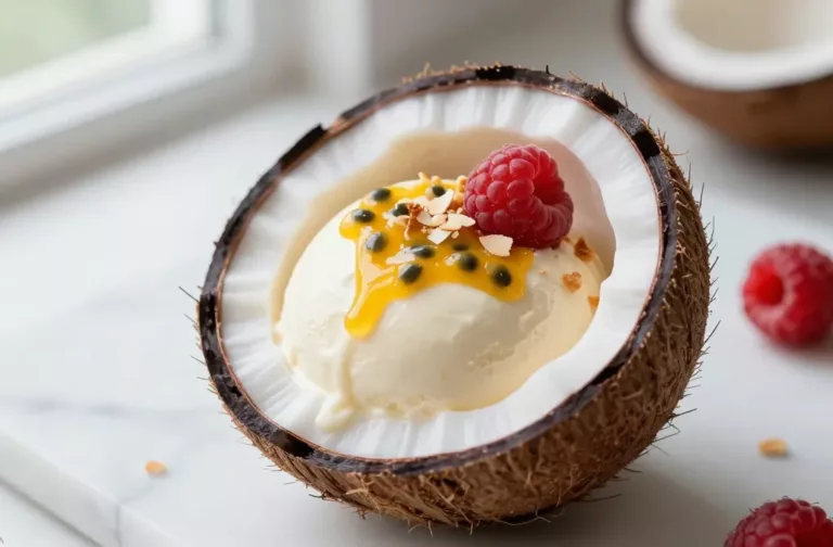 Coconut Cream Semifreddo That Melts Like a Dream