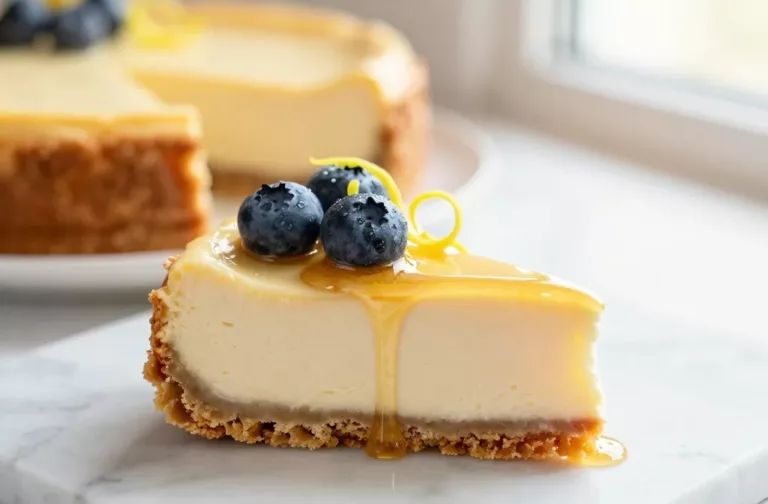 Honey Yogurt Cheesecake That Tastes Like Sunshine